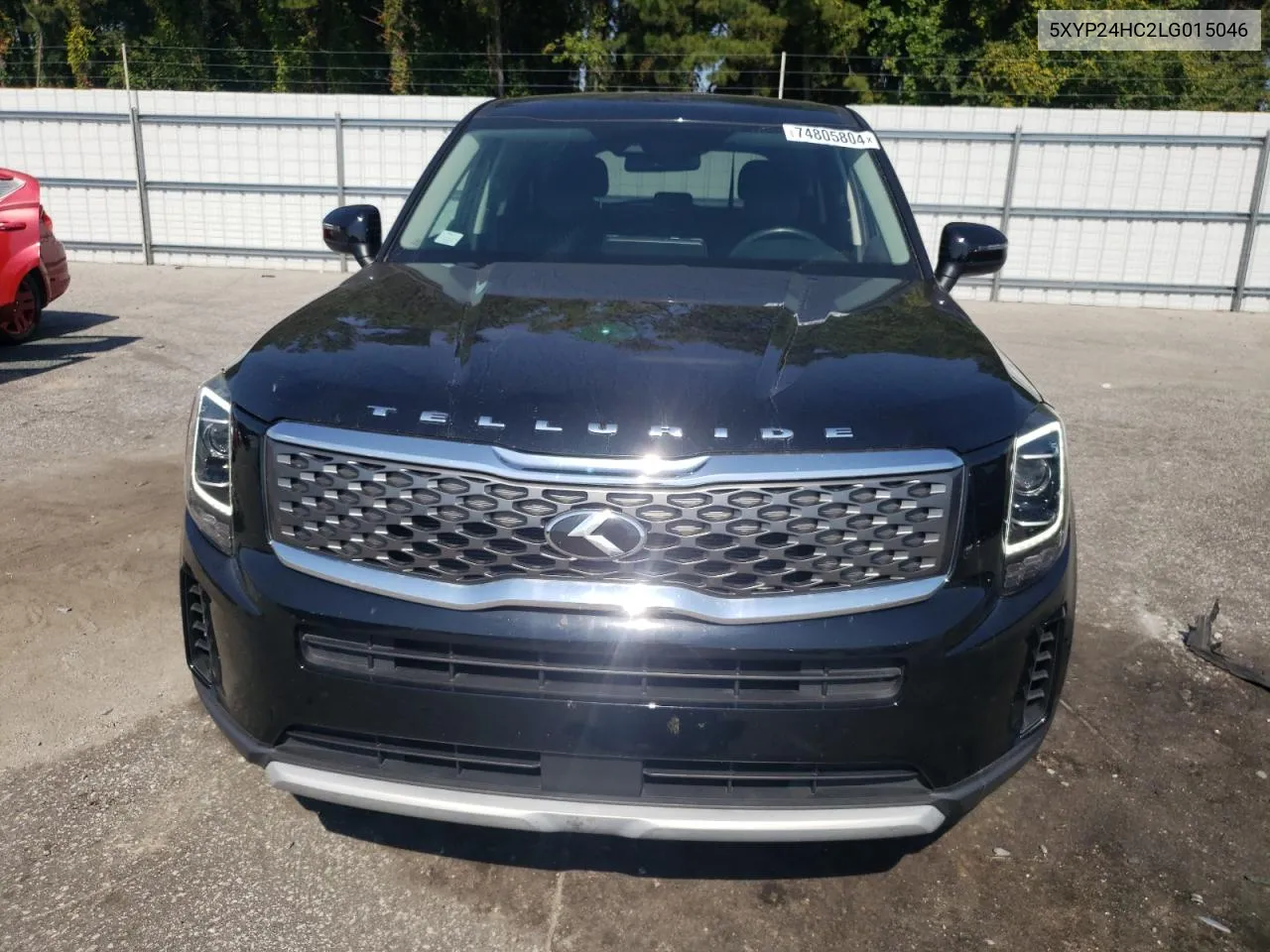 2020 Kia Telluride Lx VIN: 5XYP24HC2LG015046 Lot: 74805804