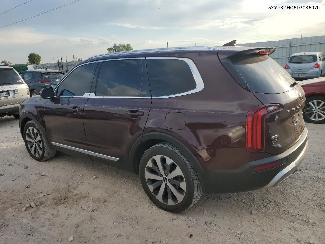 2020 Kia Telluride Ex VIN: 5XYP3DHC6LG086070 Lot: 74975714