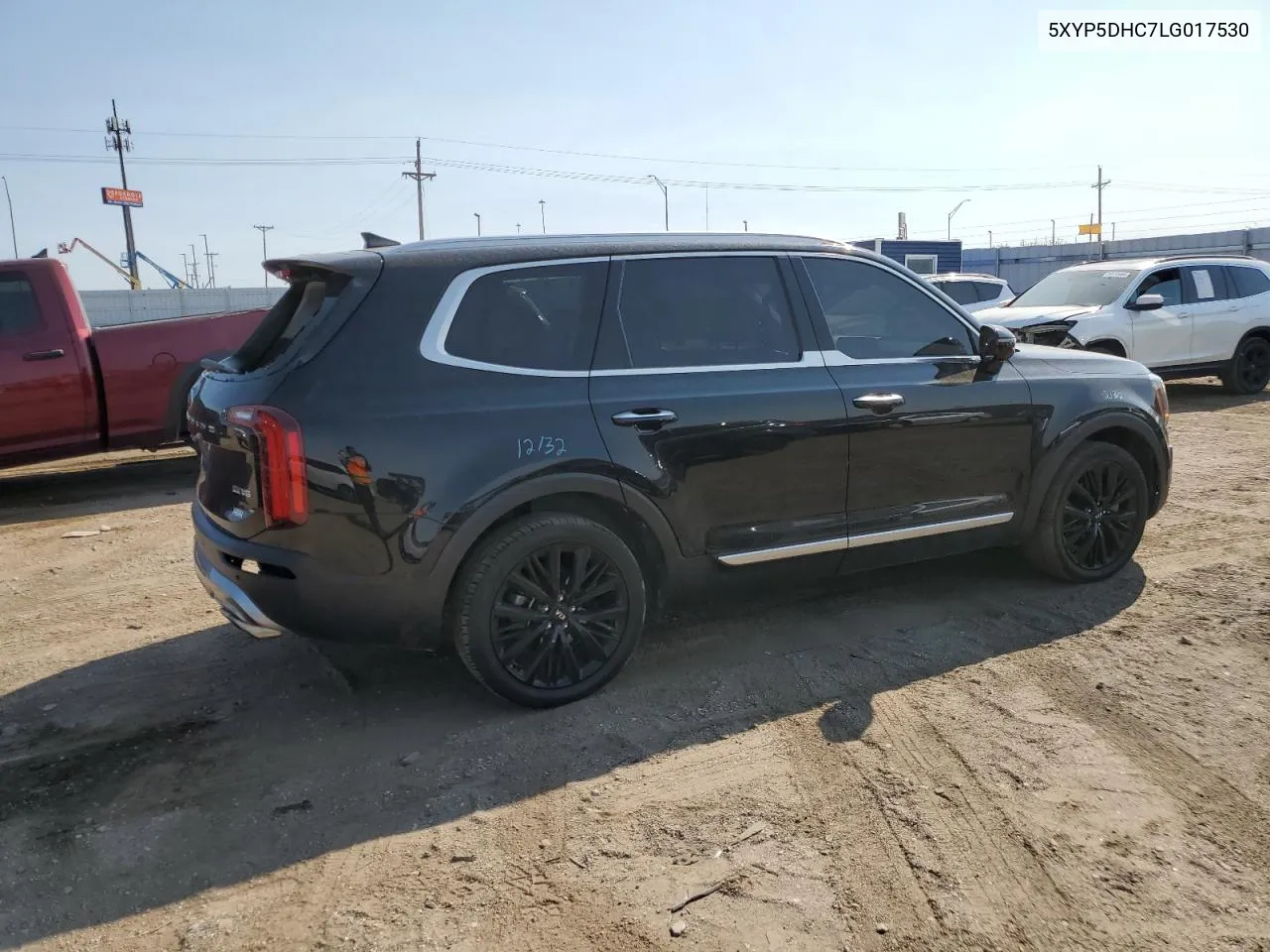 2020 Kia Telluride Sx VIN: 5XYP5DHC7LG017530 Lot: 75055264