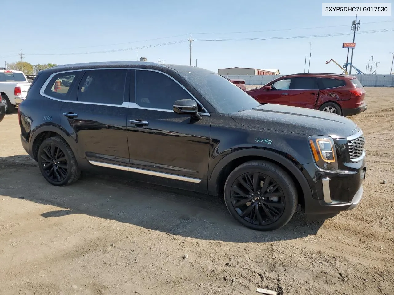 2020 Kia Telluride Sx VIN: 5XYP5DHC7LG017530 Lot: 75055264