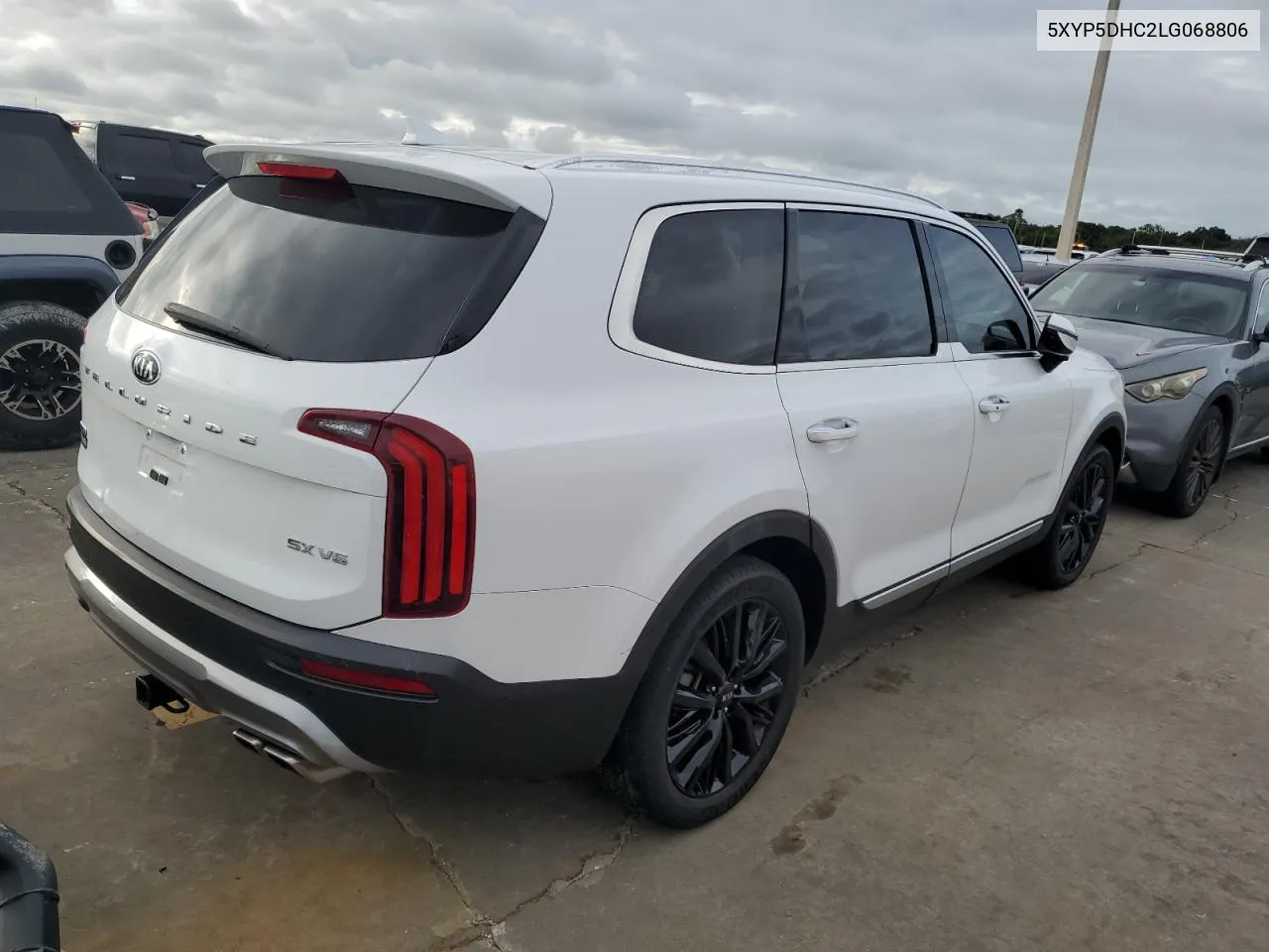 2020 Kia Telluride Sx VIN: 5XYP5DHC2LG068806 Lot: 75060544