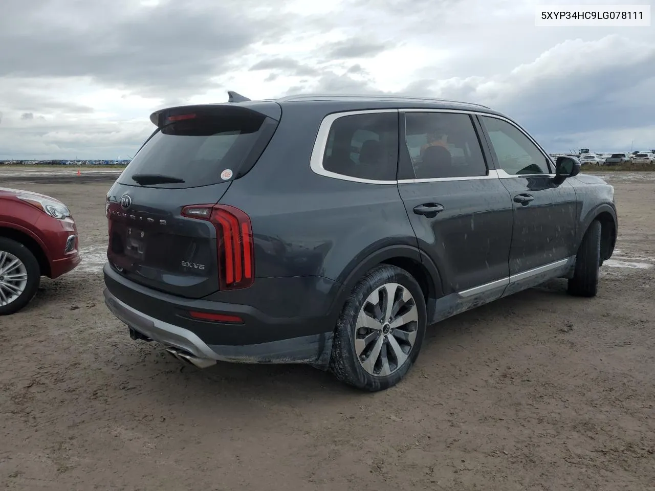 2020 Kia Telluride Ex VIN: 5XYP34HC9LG078111 Lot: 75081474