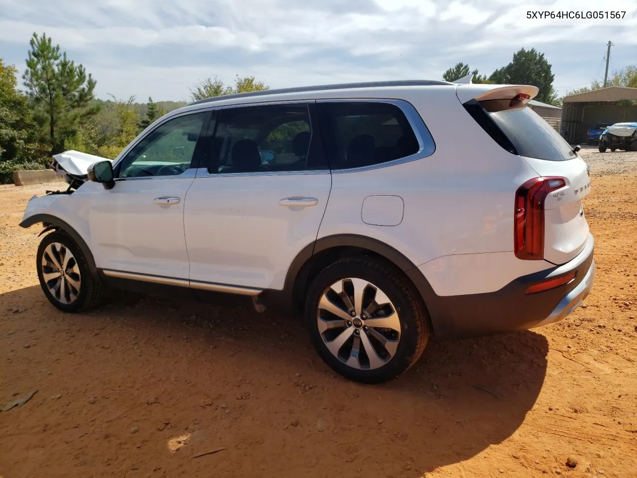 2020 Kia Telluride S VIN: 5XYP64HC6LG051567 Lot: 75330374