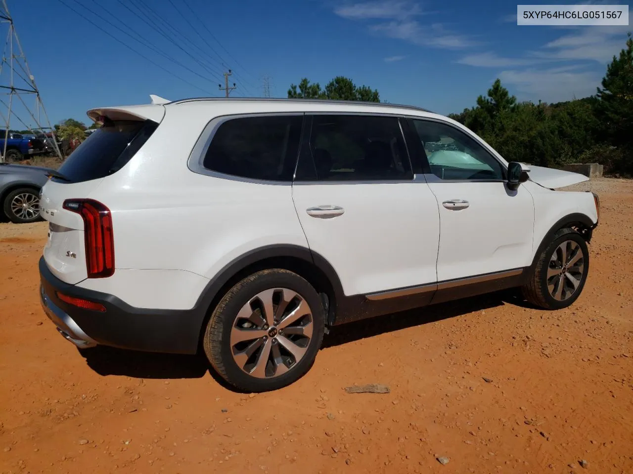 2020 Kia Telluride S VIN: 5XYP64HC6LG051567 Lot: 75330374