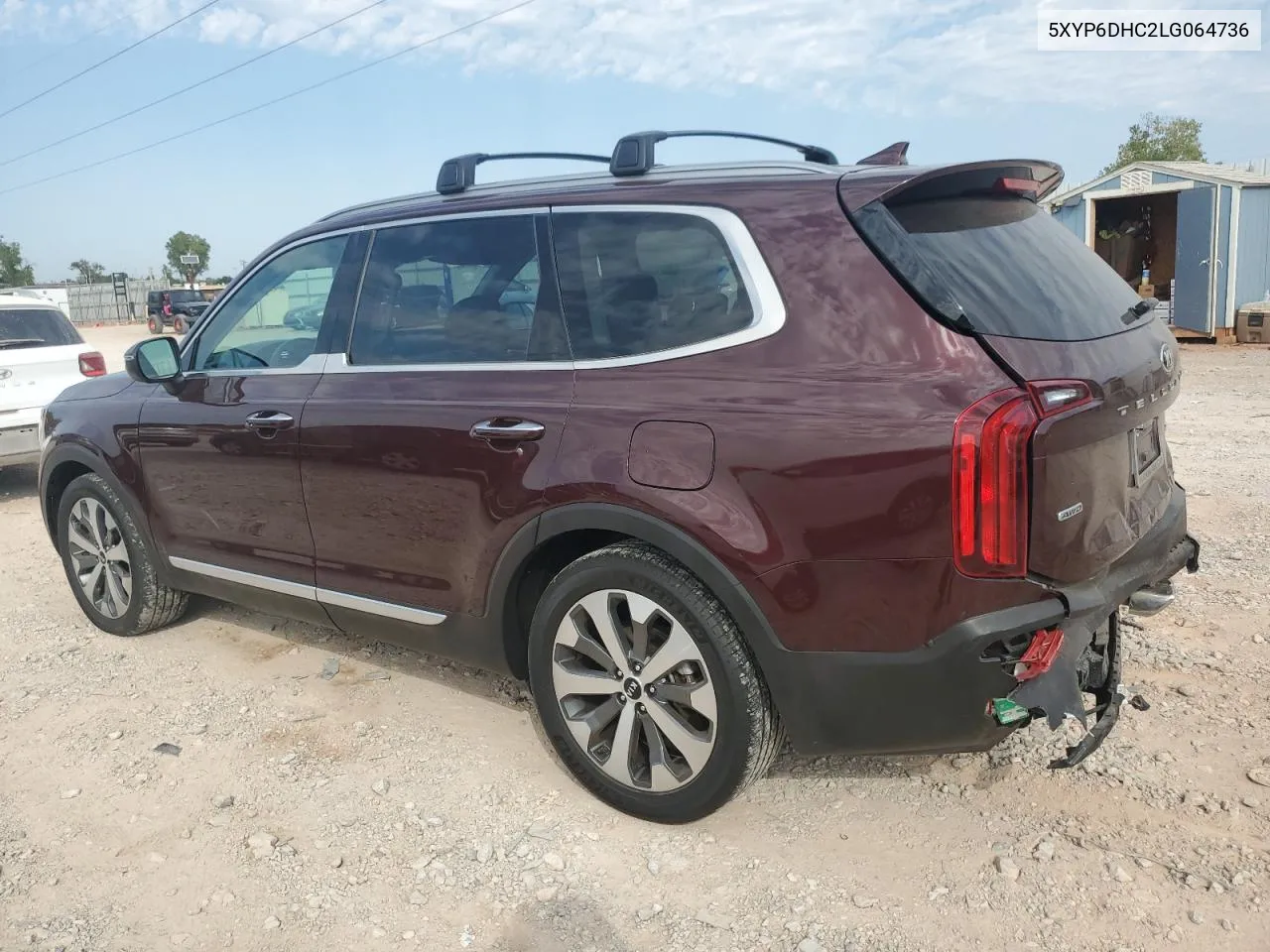 2020 Kia Telluride S VIN: 5XYP6DHC2LG064736 Lot: 75401934