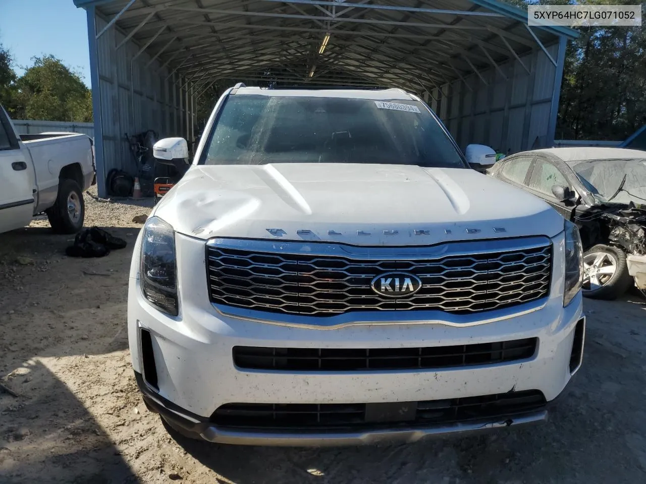 2020 Kia Telluride S VIN: 5XYP64HC7LG071052 Lot: 75680394