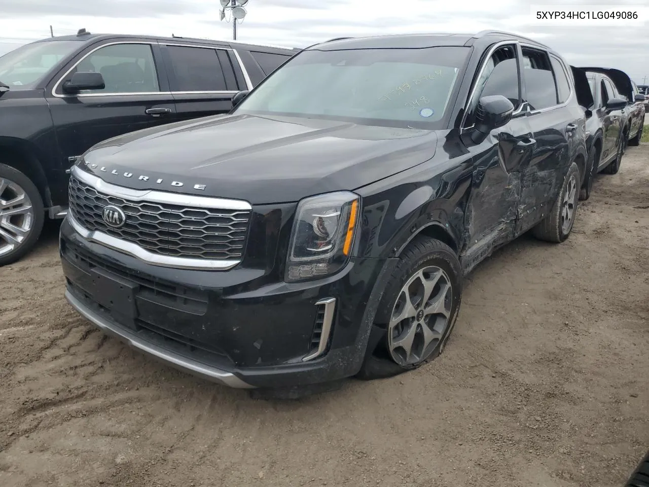 2020 Kia Telluride Ex VIN: 5XYP34HC1LG049086 Lot: 75938764