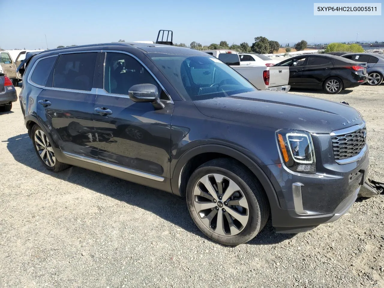 2020 Kia Telluride S VIN: 5XYP64HC2LG005511 Lot: 76021684