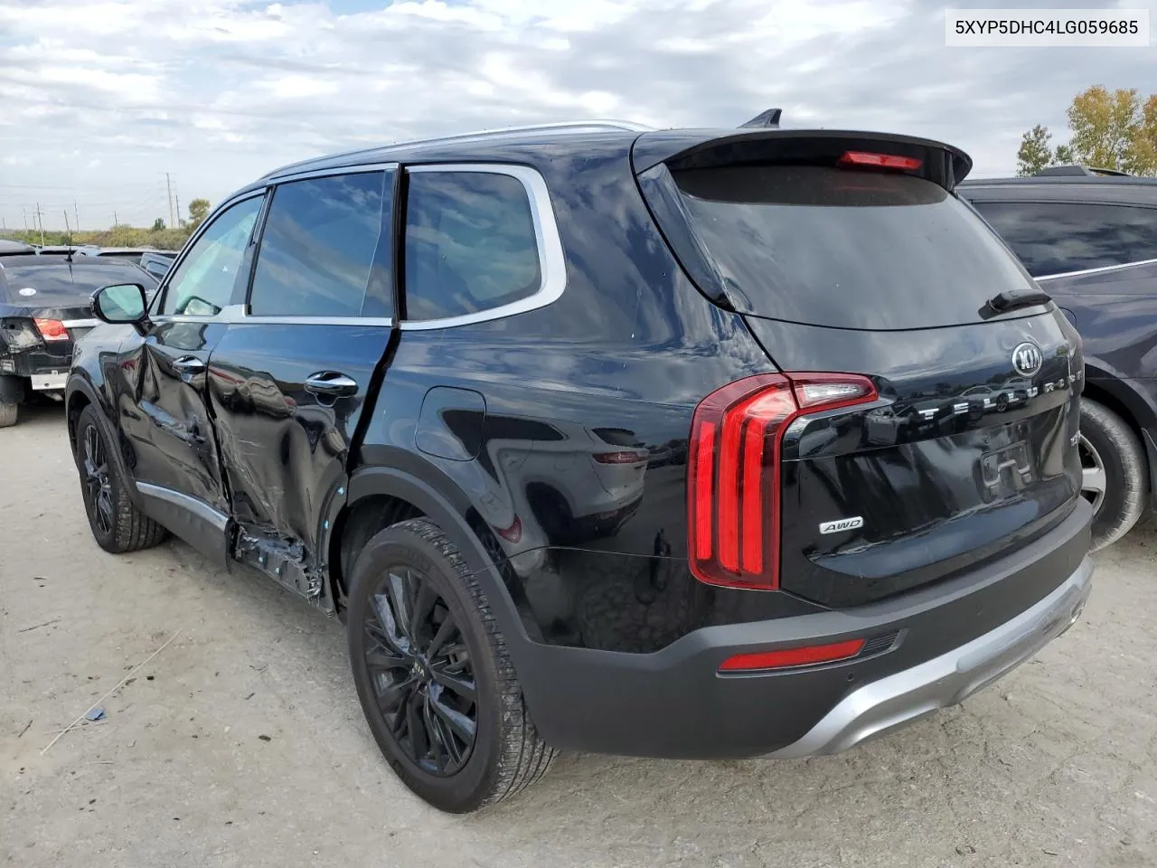 2020 Kia Telluride Sx VIN: 5XYP5DHC4LG059685 Lot: 76254504