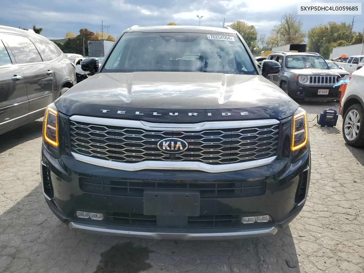 2020 Kia Telluride Sx VIN: 5XYP5DHC4LG059685 Lot: 76254504