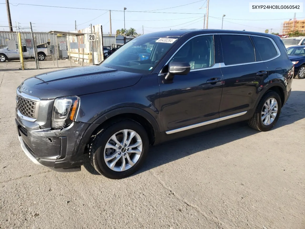 2020 Kia Telluride Lx VIN: 5XYP24HC8LG060542 Lot: 76349724