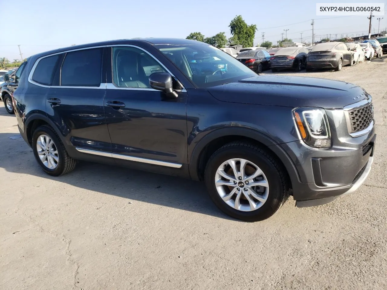 2020 Kia Telluride Lx VIN: 5XYP24HC8LG060542 Lot: 76349724