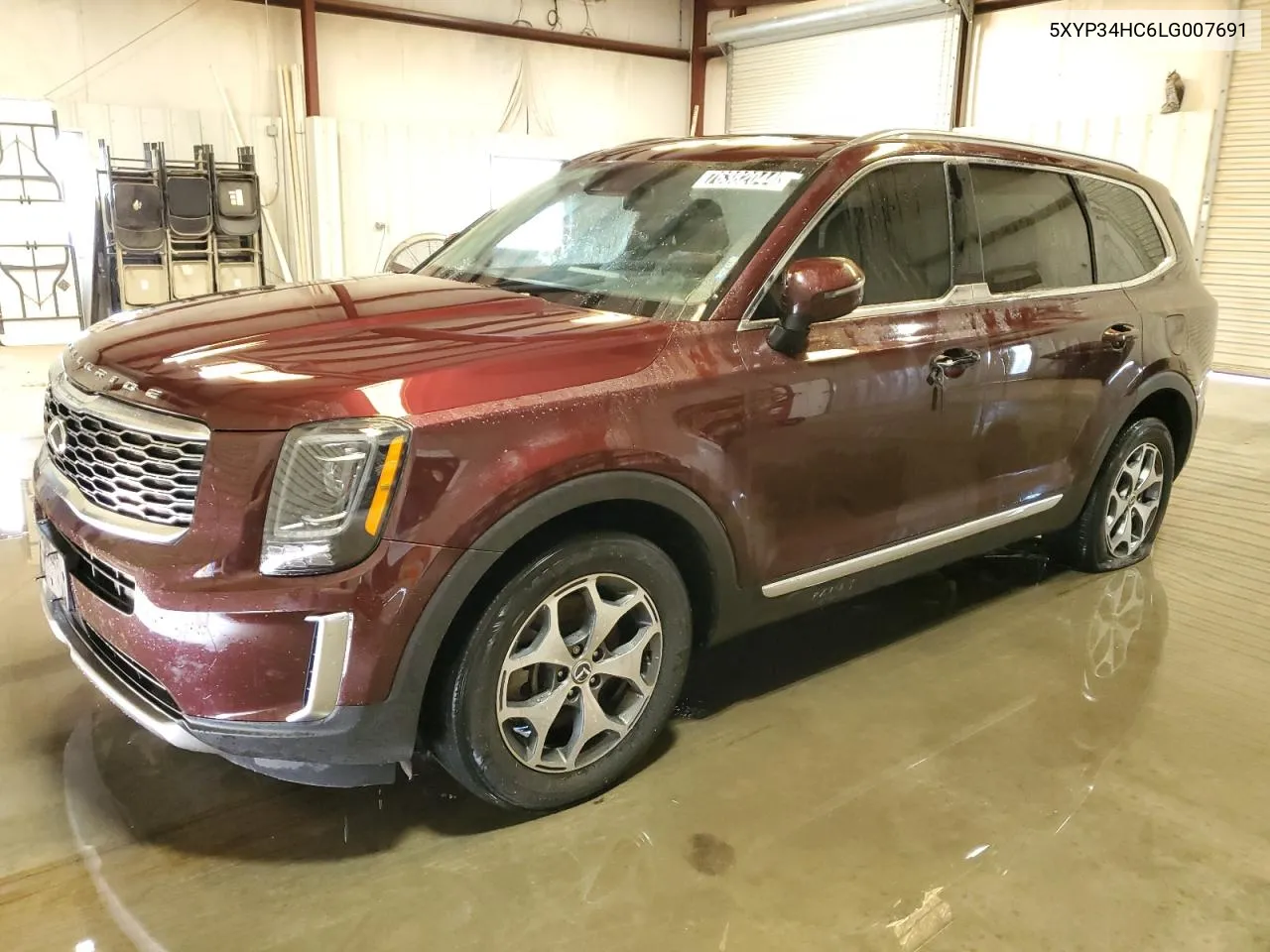 2020 Kia Telluride Ex VIN: 5XYP34HC6LG007691 Lot: 76382044