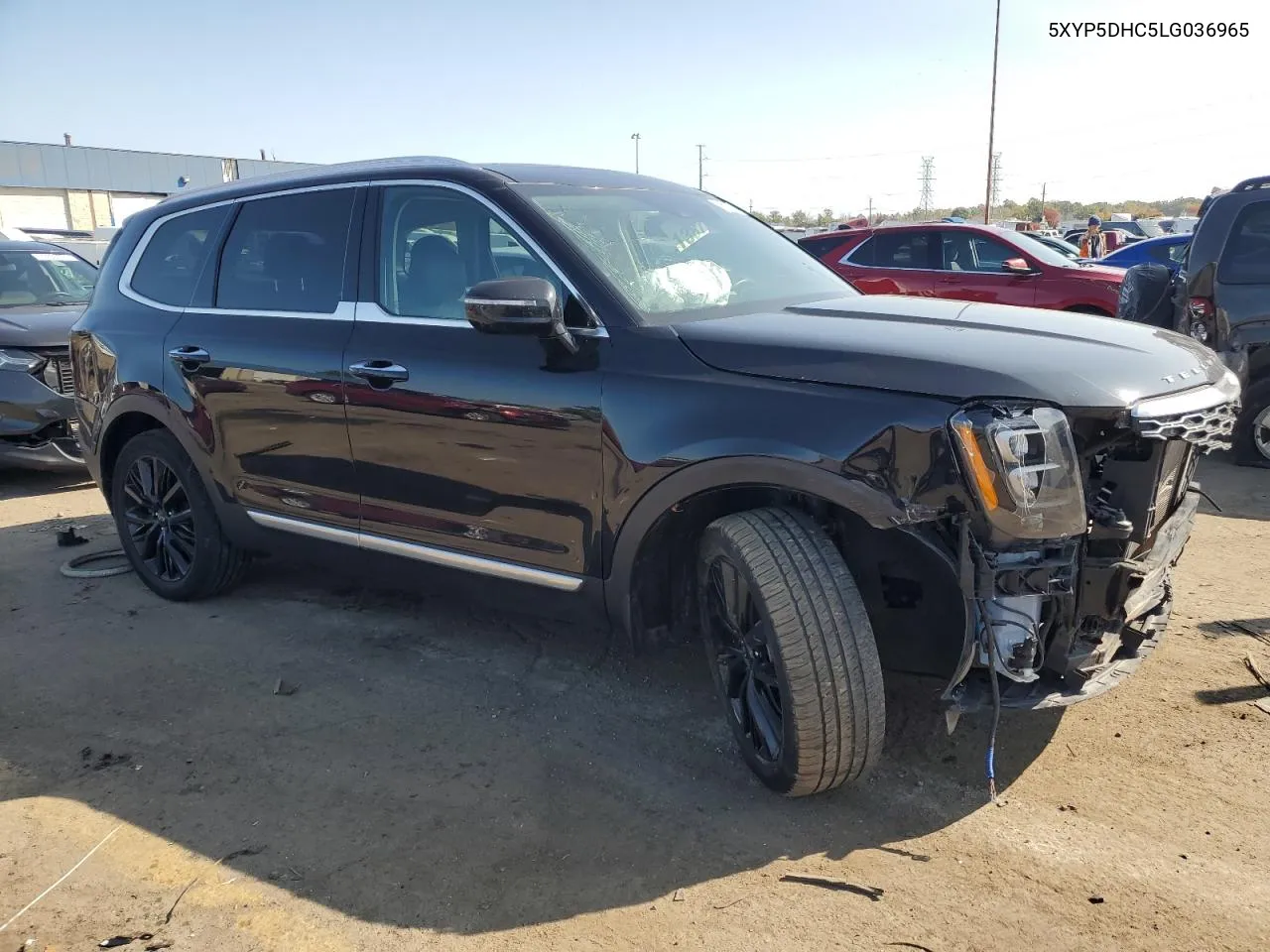 2020 Kia Telluride Sx VIN: 5XYP5DHC5LG036965 Lot: 76586874