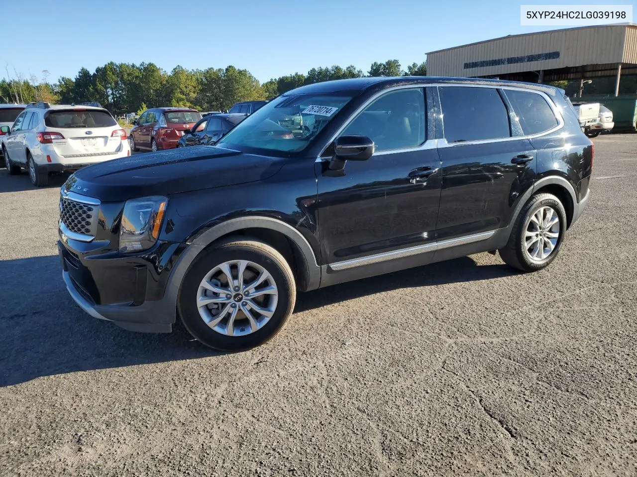 2020 Kia Telluride Lx VIN: 5XYP24HC2LG039198 Lot: 76720714