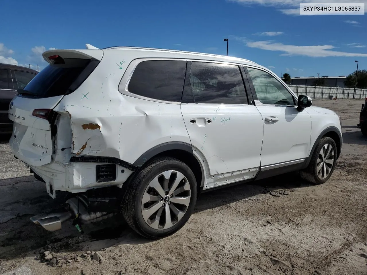 2020 Kia Telluride Ex VIN: 5XYP34HC1LG065837 Lot: 76779024