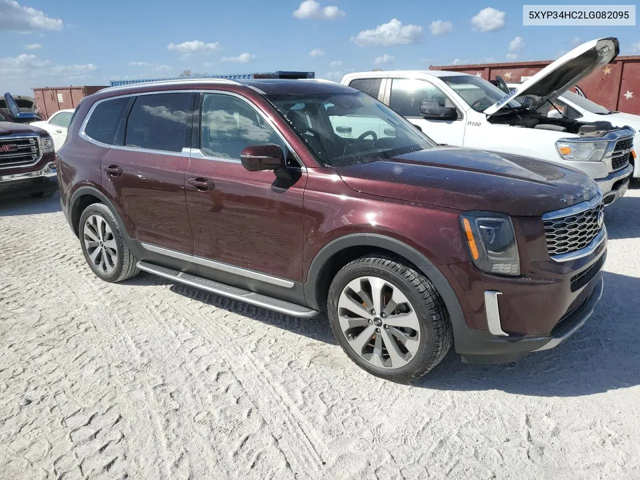 2020 Kia Telluride Ex VIN: 5XYP34HC2LG082095 Lot: 76825504