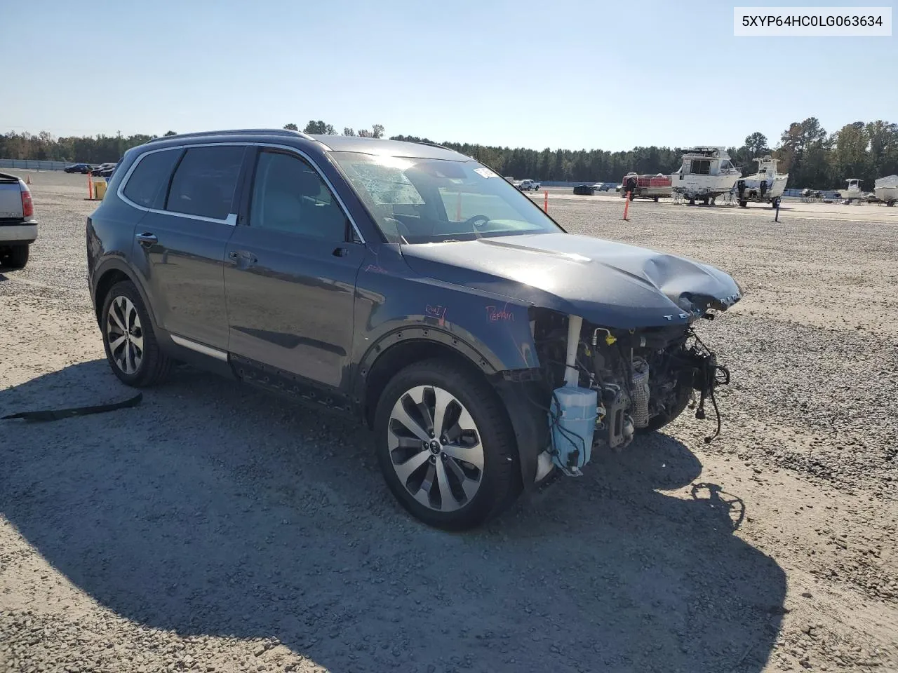 2020 Kia Telluride S VIN: 5XYP64HC0LG063634 Lot: 76989754