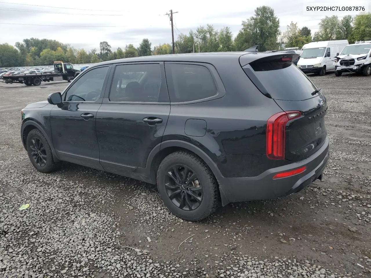 2020 Kia Telluride Lx VIN: 5XYP2DHC7LG087876 Lot: 77013684