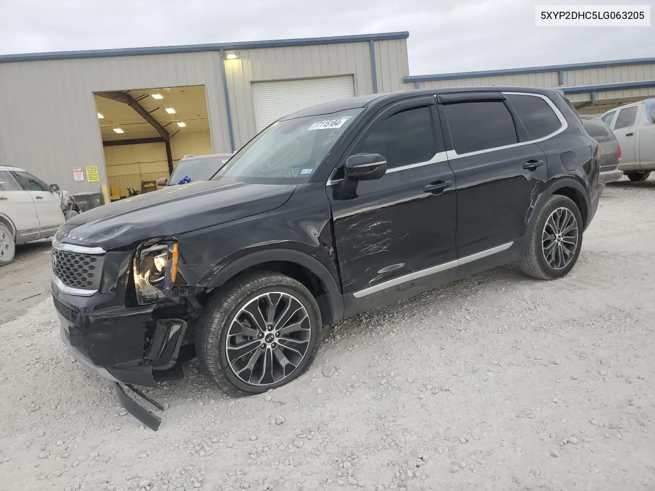 2020 Kia Telluride Lx VIN: 5XYP2DHC5LG063205 Lot: 77115184