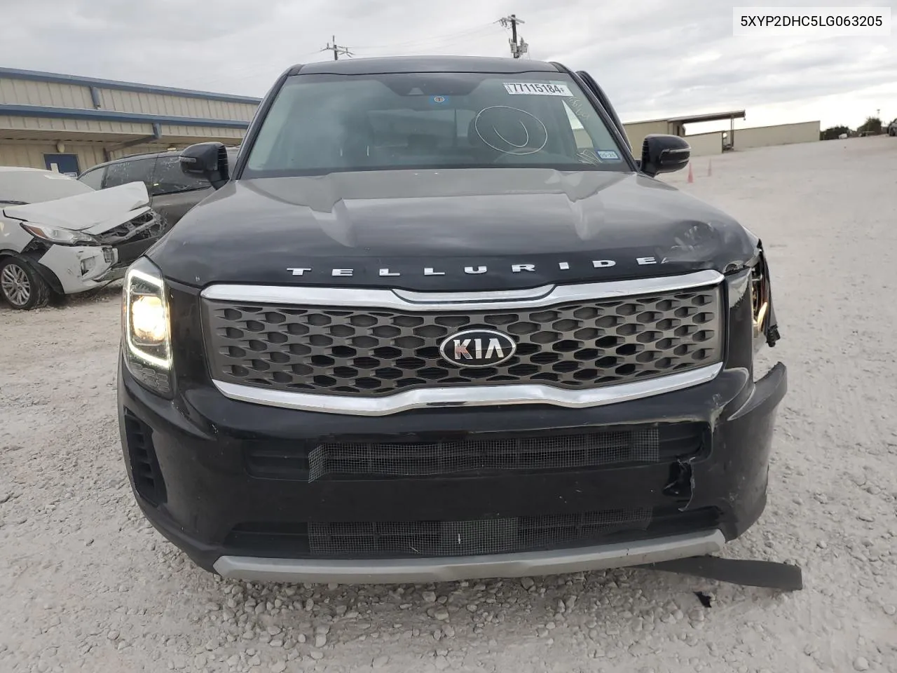 2020 Kia Telluride Lx VIN: 5XYP2DHC5LG063205 Lot: 77115184