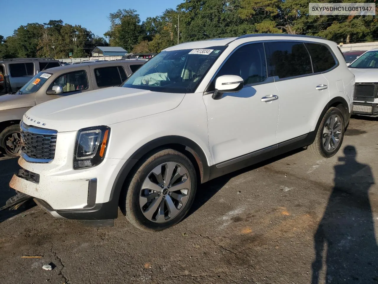 2020 Kia Telluride S VIN: 5XYP6DHC1LG081947 Lot: 77413034