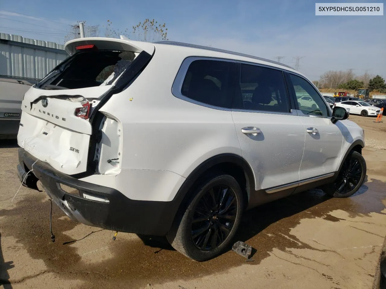 2020 Kia Telluride Sx VIN: 5XYP5DHC5LG051210 Lot: 77431434