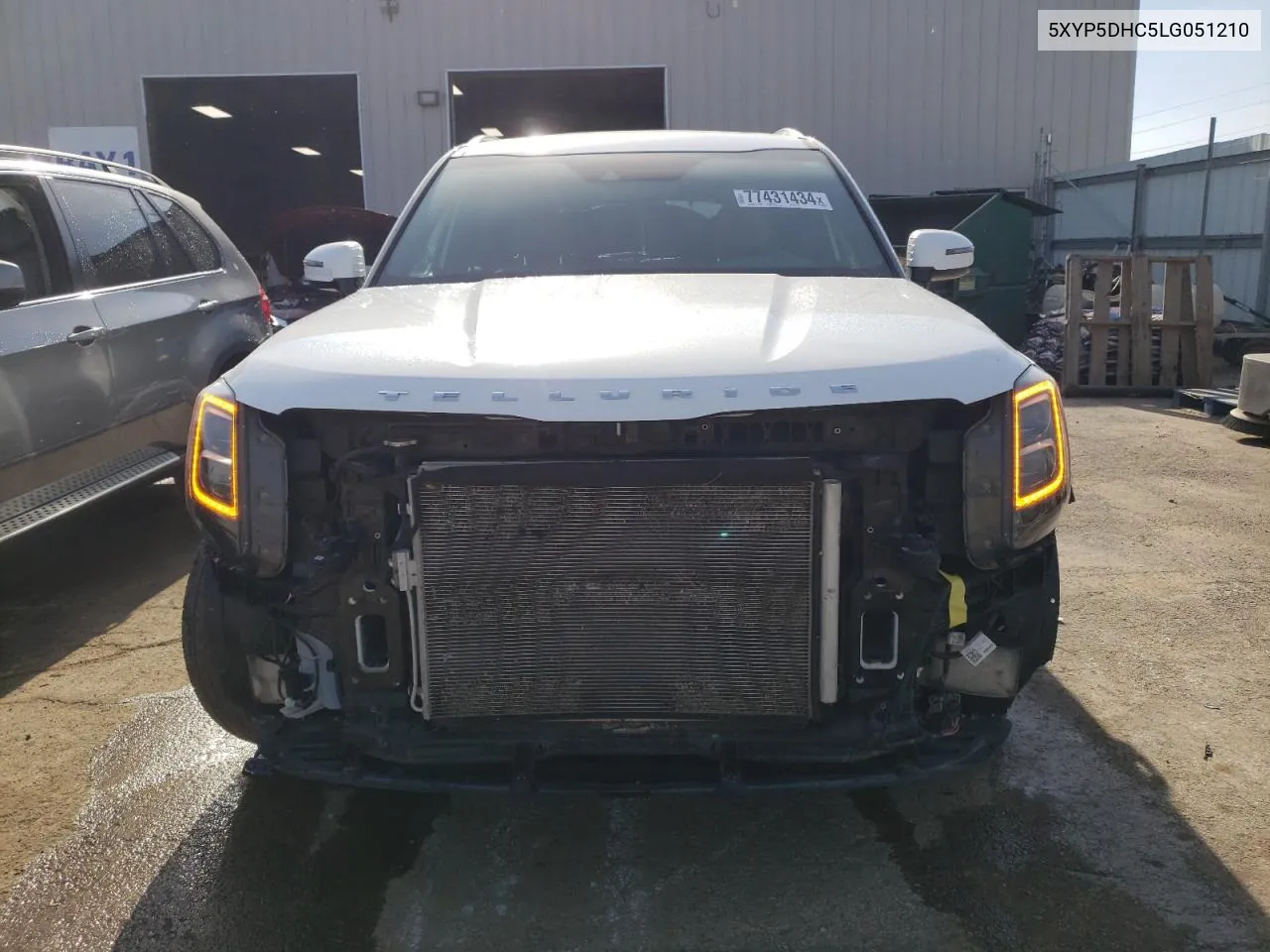 2020 Kia Telluride Sx VIN: 5XYP5DHC5LG051210 Lot: 77431434