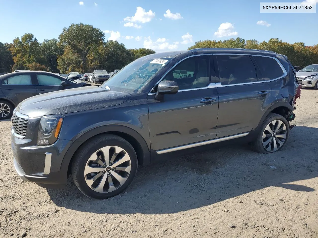 2020 Kia Telluride S VIN: 5XYP64HC6LG071852 Lot: 77483934