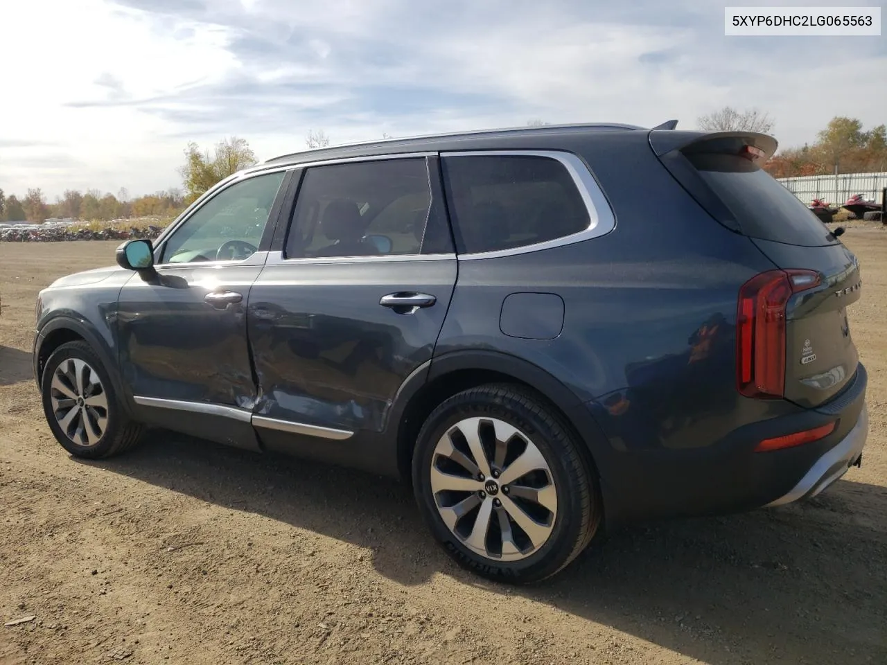 2020 Kia Telluride S VIN: 5XYP6DHC2LG065563 Lot: 77525394