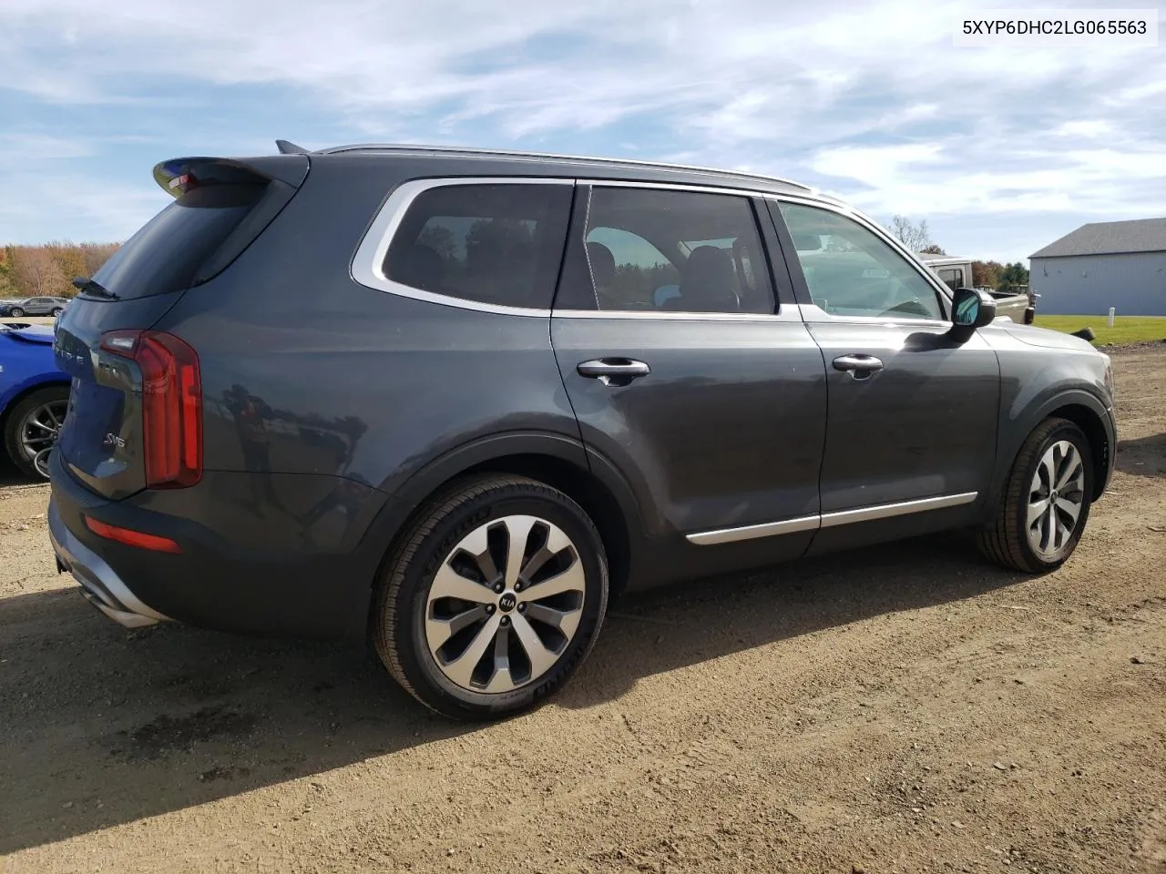 2020 Kia Telluride S VIN: 5XYP6DHC2LG065563 Lot: 77525394