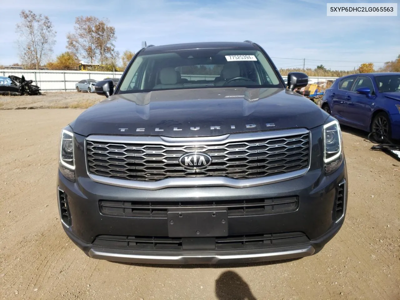 2020 Kia Telluride S VIN: 5XYP6DHC2LG065563 Lot: 77525394