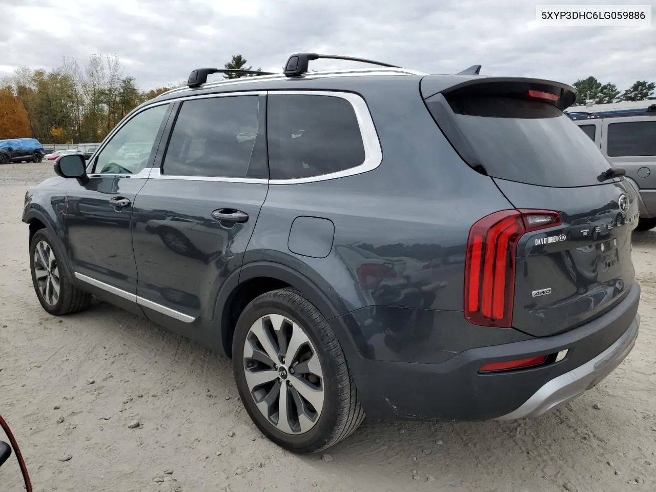 2020 Kia Telluride Ex VIN: 5XYP3DHC6LG059886 Lot: 77612434