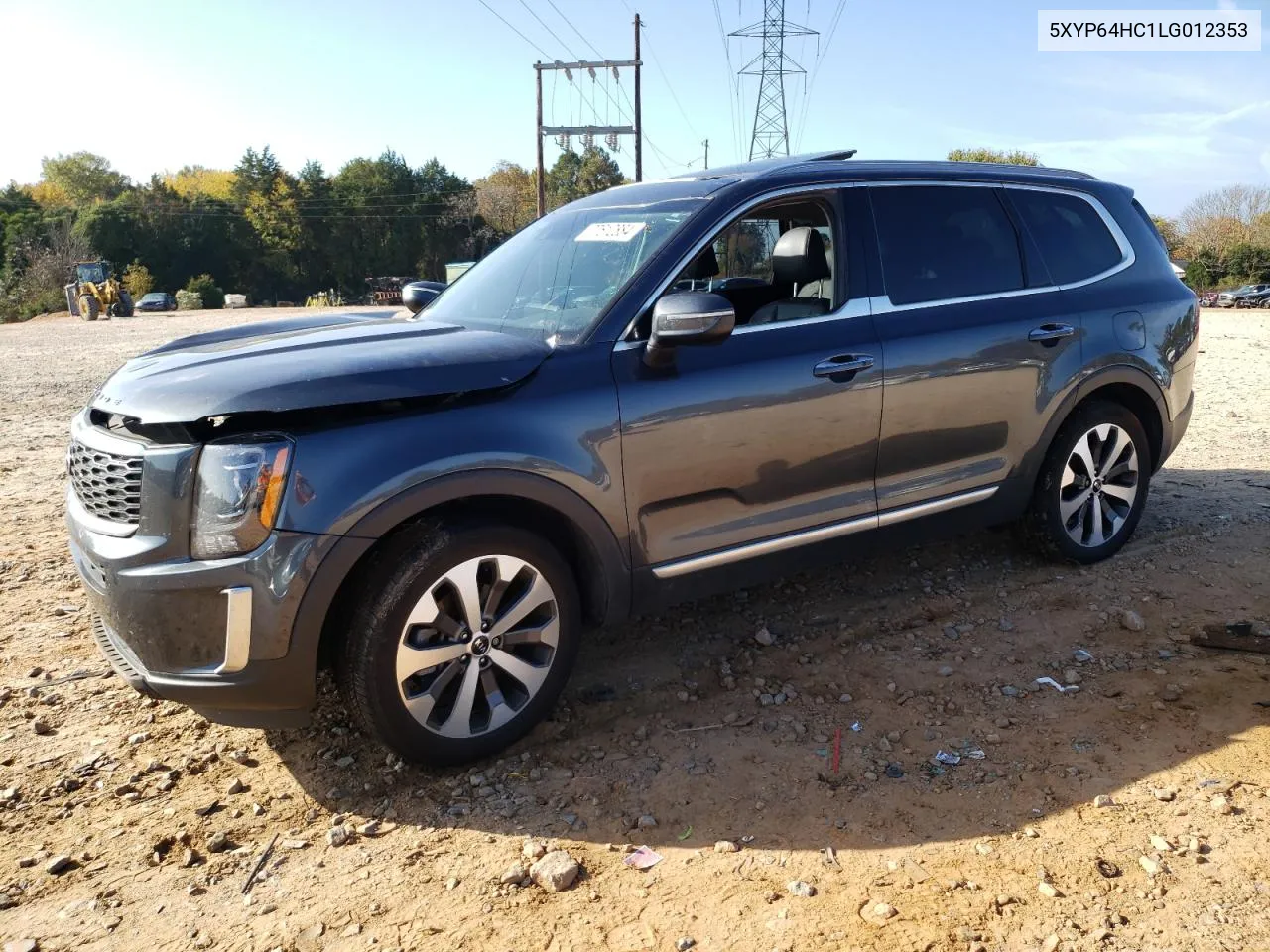 2020 Kia Telluride S VIN: 5XYP64HC1LG012353 Lot: 77612884