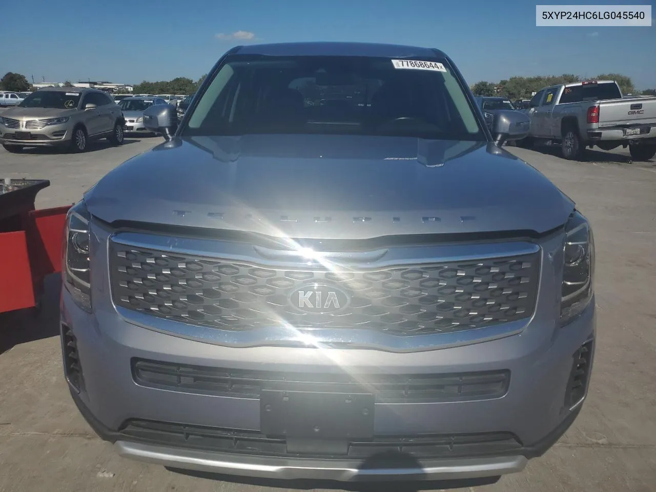 2020 Kia Telluride Lx VIN: 5XYP24HC6LG045540 Lot: 77868644