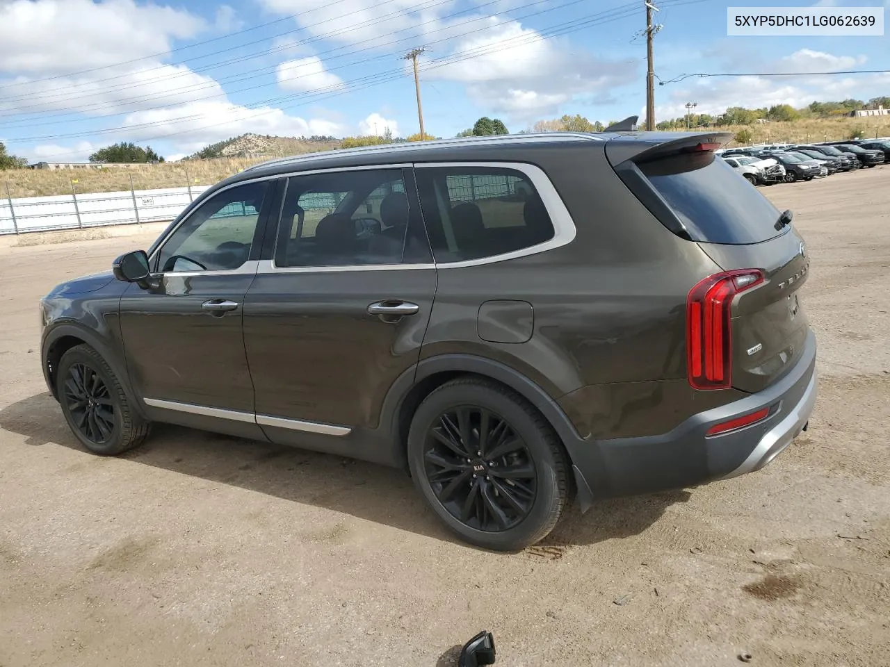 2020 Kia Telluride Sx VIN: 5XYP5DHC1LG062639 Lot: 78411324