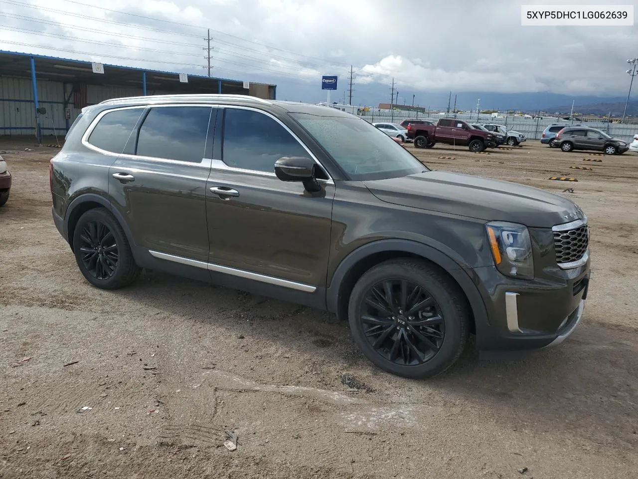 2020 Kia Telluride Sx VIN: 5XYP5DHC1LG062639 Lot: 78411324