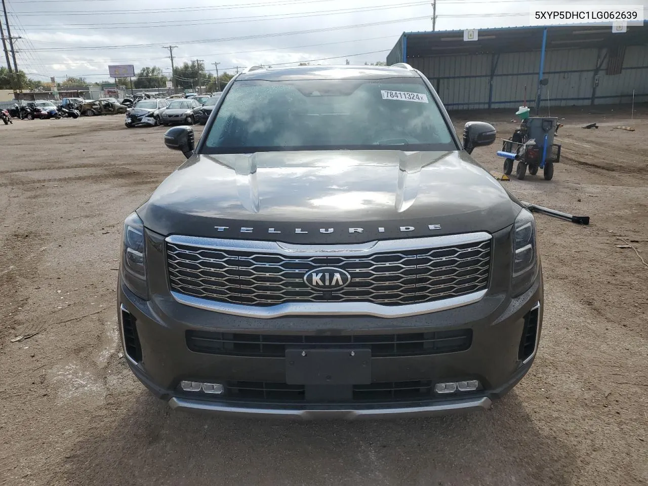 2020 Kia Telluride Sx VIN: 5XYP5DHC1LG062639 Lot: 78411324