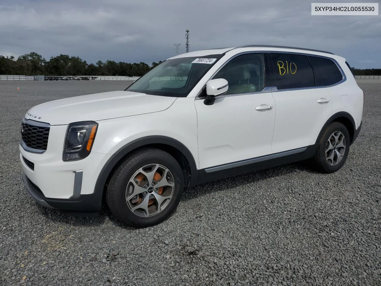 2020 Kia Telluride Ex VIN: 5XYP34HC2LG055530 Lot: 78661724