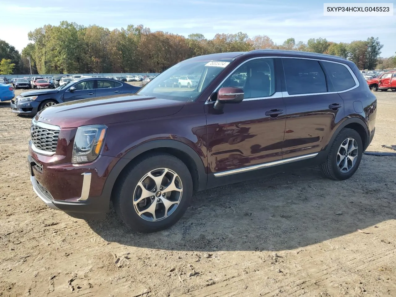 2020 Kia Telluride Ex VIN: 5XYP34HCXLG045523 Lot: 78895414