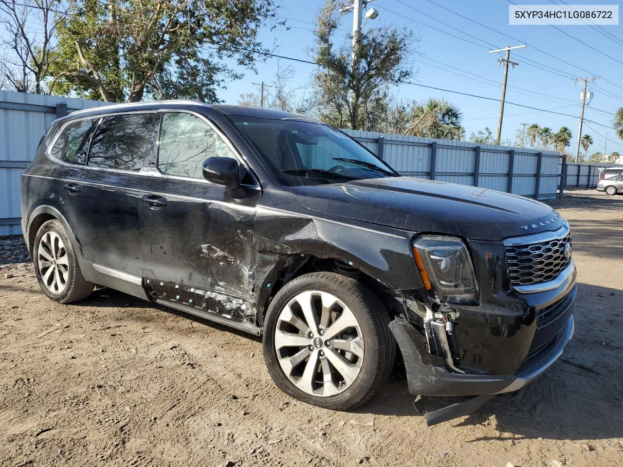 2020 Kia Telluride Ex VIN: 5XYP34HC1LG086722 Lot: 79031154