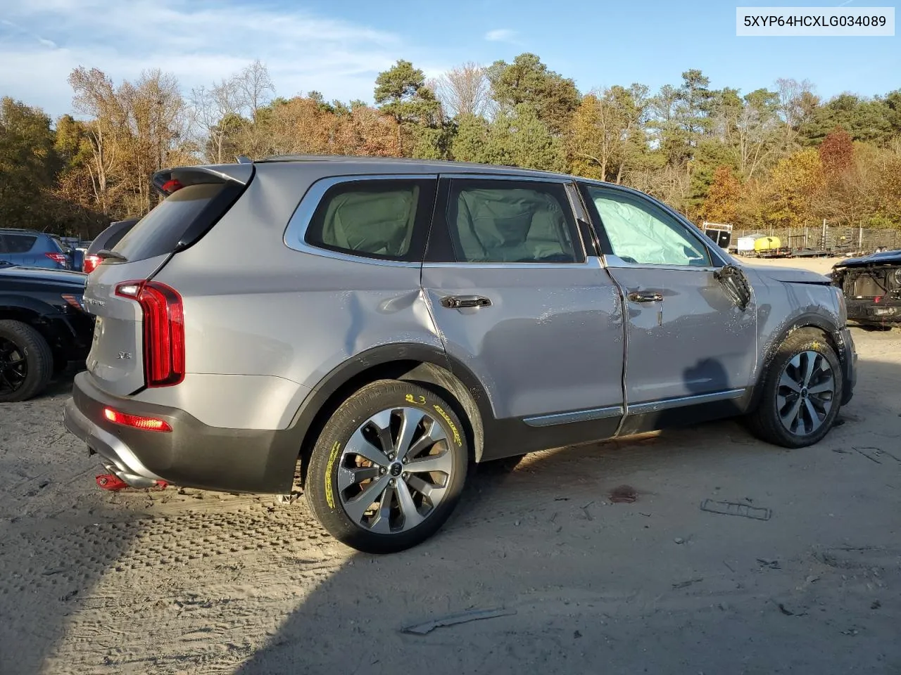 2020 Kia Telluride S VIN: 5XYP64HCXLG034089 Lot: 79497084