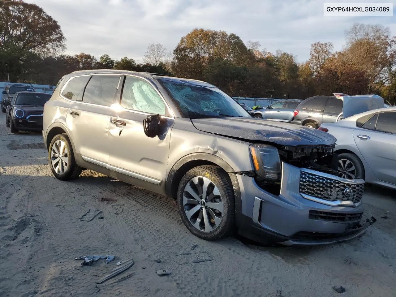 2020 Kia Telluride S VIN: 5XYP64HCXLG034089 Lot: 79497084