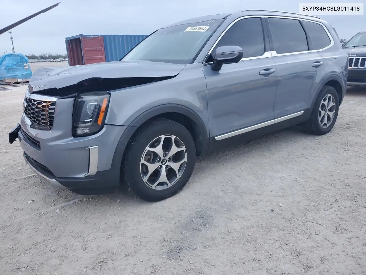 2020 Kia Telluride Ex VIN: 5XYP34HC8LG011418 Lot: 79551894