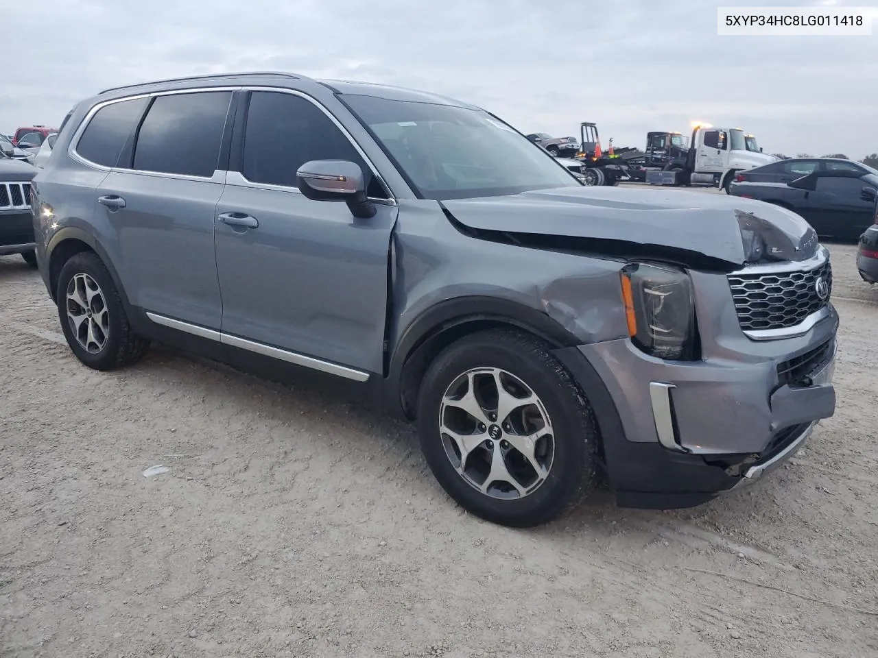 2020 Kia Telluride Ex VIN: 5XYP34HC8LG011418 Lot: 79551894