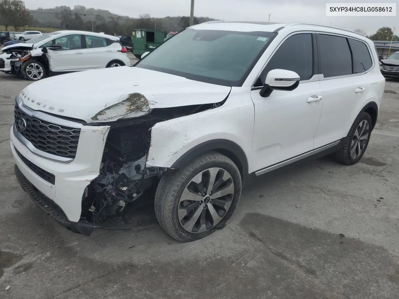 2020 Kia Telluride Ex VIN: 5XYP34HC8LG058612 Lot: 79750324