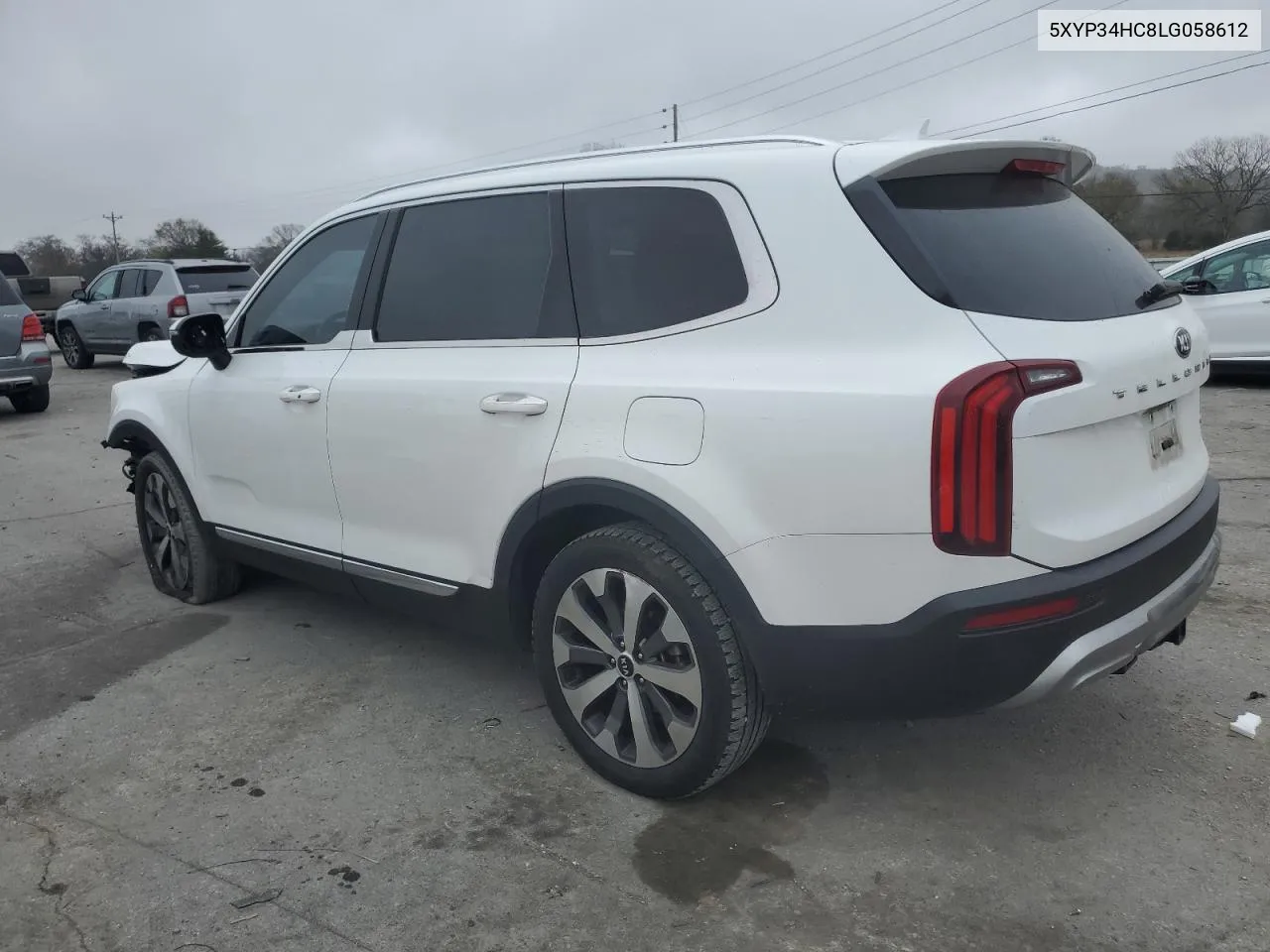 2020 Kia Telluride Ex VIN: 5XYP34HC8LG058612 Lot: 79750324