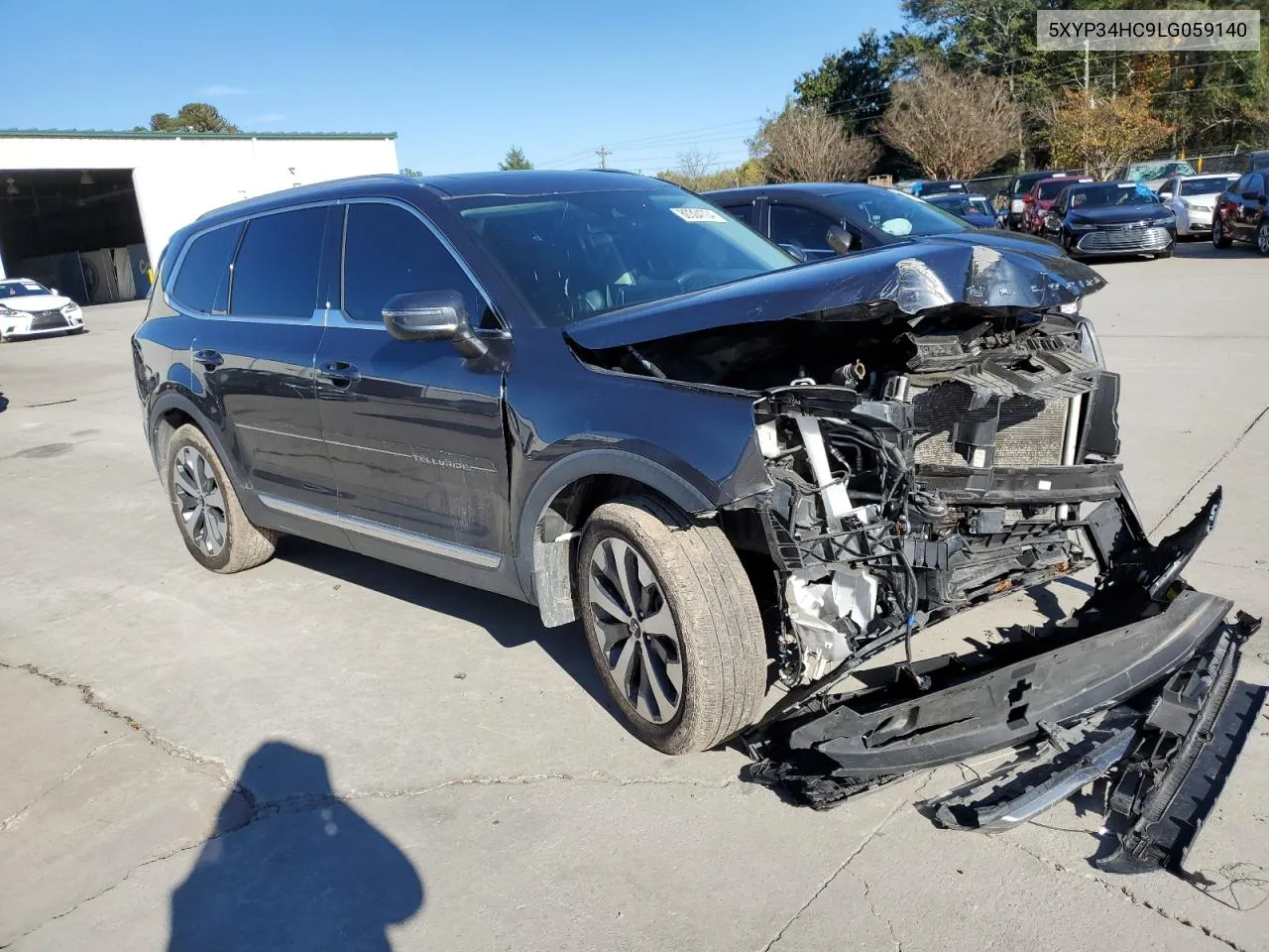 2020 Kia Telluride Ex VIN: 5XYP34HC9LG059140 Lot: 80304704