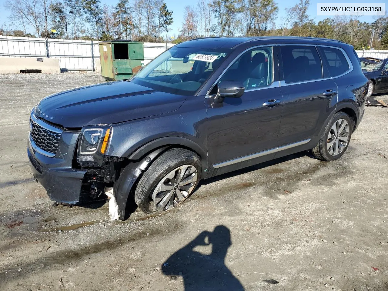 2020 Kia Telluride S VIN: 5XYP64HC1LG093158 Lot: 80569824