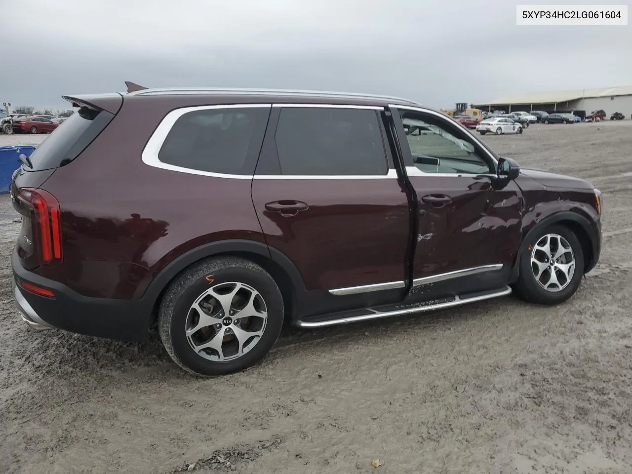 2020 Kia Telluride Ex VIN: 5XYP34HC2LG061604 Lot: 81510804